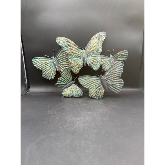 Rustic Metal Butterfly Décor – Hanging Decor - Great condition - Picture 2 of 8
